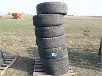 (7) Goodyear Wrangler 265/70/R17 Tires
