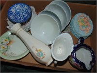 oriental type bowls and dishes
