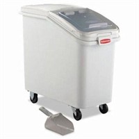 RUBBERMAID 3602-88 MOBILE INGREDIENT BIN WITH 32