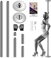 PROFESSIONAL UPGRADE SPINNING DANCE POLE PORTABLE