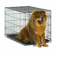 NEW WORLD 42 INCH FOLDING METAL DOG CRATE