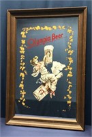 Vintage Olympia Beer Advertising Mirror