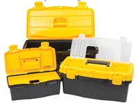 NEW 3PC Professional Storage Tool Boxes