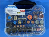 NEW Mastercraft Rotary Tool Accessory Set, 301pcs