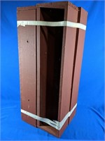 4 Wooden Flower Boxes 30" x 7" x 6"H