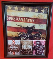 Framed collage picture of Sons of Anarchy