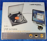 New Audii-technica USB turntable & digital
