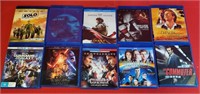 Collection of 10 bluray dvds includes avengers-