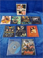 COLLECTION OF 10 BLURAY DVDS INCLUDES ANT MAN -