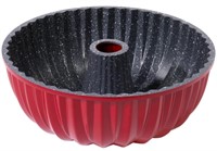 NEW Curtis Stone Fluted Tube Cake Pan, Red
•