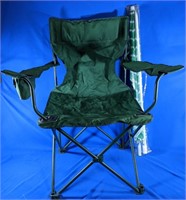Folding camp chair with 71" Beach