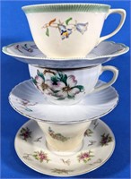 Tea-Cups and Saucers Made in Japan and England