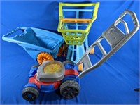 Outdoor Toy Lot, includes Fisher Price Bubble