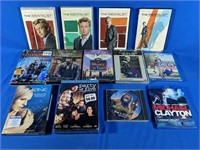 7 assorted DVDs, The Mentalist (Second-Fifth