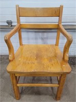 Wooden sitting chair 20" × 18" × 32" H