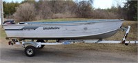 Boat, motor and trailer,