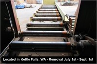APPROX 20' POWERED RE-ENTRY ROLLCASE W/(8) 9"X60"