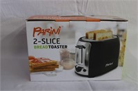 Parini two slice bread toaster