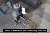 MOTORIZED GUIDE GRINDER, (MUST BE REMOVED BY