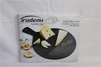 Trudeau slate cheese board 10.5"