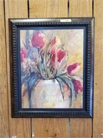 PRINT ON BOARD-TULIPS