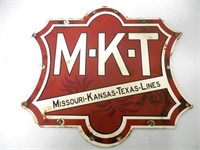 Missouri-Kansas-Texas-Lines Enamel Sign