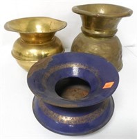 Lot of 3 Spittoons As Is