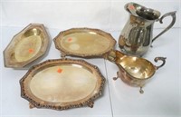 Lot of 5 Pieces of Silverplate