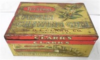 Teaberry Pepsin Chewing Gum Tin
