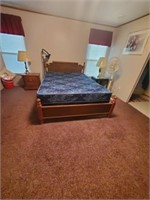 NICE BED - INCLUDES ALL BEDDING