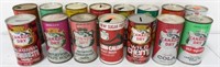 Lot of 15 Assorted Soda Cans