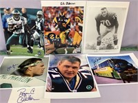 GREAT autograph lot Huff McMahon Madden Dickerson