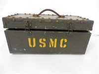 USMC Wood Storage Box
