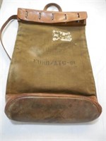 Large Canvas Military Bag
