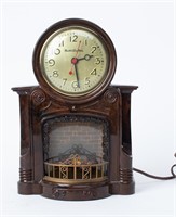 Vintage Master Crafters ''Fire Place'' Clock