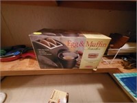 EGG & MUFFIN AND TOASTER - NEW IN BOX