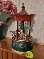 CAROUSEL AND CLOCK - FLOWER ARRANGEMENTS