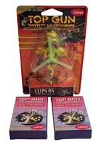 TOPGUN CAR VENT AIR FRESHNER WITH 2 EXTRA REFILLS