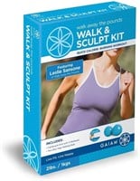 Gaiam Walk & Scuplt Kit(2-2Lbs Soft Walking Balls)