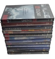 SEALED - SET OF 12 DVD, DVD INSIDE ARE LOOSE