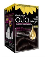 NEW -Olia Ammonia-Free Hair Color,3P Darkest BROWN