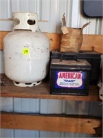 PROPANE TANK AND EXTRA