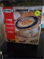 RIVAL SLOW COOKER - NEW