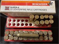 Winchester rounds. 9 new rounds , 21 spent rounds