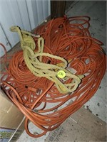 EXTENSION CORD AND ROPE