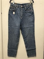 H&M MOM JEANS SIZE: 8