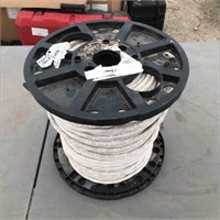 White PVC 300v Wire Spool