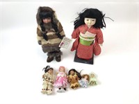 Porcelain Dolls & Miniature Porcelain Dolls