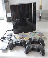 Sony Playstation 3 w/  Games & Controllers