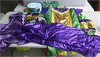 XL Mardi Gras Jester Costume